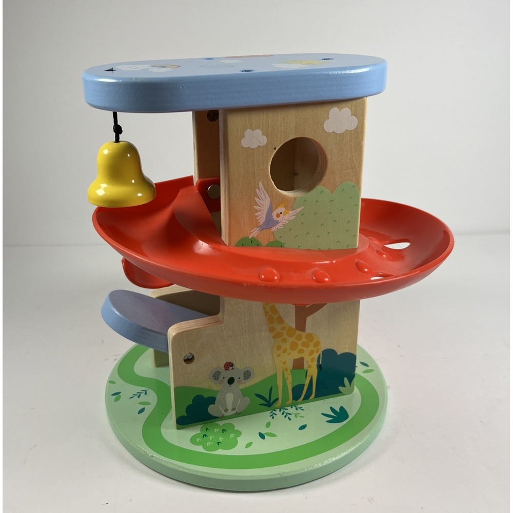 Fisher-Price Wooden Treehouse Ball Run Baby & Toddler Toy MISSING BALL